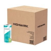 Highmark ECO 2-Ply Paper Towels, 100% Recycled, 85 Sheets Per Roll, Case Of 30 Rolls
