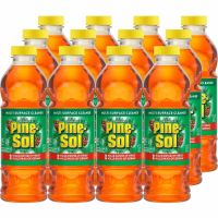 Pine-Sol All Purpose Multi-Surface Cleaner - Concentrate - Liquid - 24 fl oz (0.8 quart) - Original Pine Scent - 12 / Carton - Amber