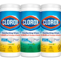 Clorox Disinfecting Wipes Value Pack, Bleach Free Cleaning Wipes - 35 Count Each (Pack of 3)
