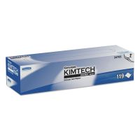 Kimtech Kimwipes Delicate Task Wipers, 2-Ply, 11.8 x 11.8, Unscented, White, 120/Box, 15 Boxes/Carton